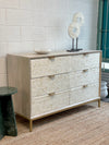 Fish Scale Chest Of 6 Drawers