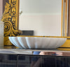 Marble Shell Decorative Bowl - 25cm