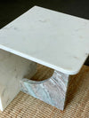 Genuine Marble Side Table