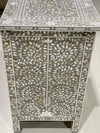 Mother of Pearl 4 Chest of Drawers-  Grey Floral