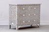 Mother of Pearl 4 Chest of Drawers-  Grey Floral