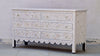 Mother of Pearl Chest of 6 Drawers -  White Floral