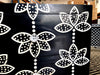 Bone Inlay 3 Drawers - Lotus Black