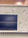 Mother Of Pearl Sideboard - Off white floral