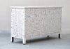 Mother Of Pearl Sideboard - Off white floral