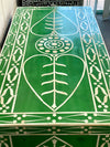 Bone Inlay Cabinet - Green Leaf