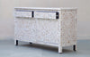 Mother Of Pearl Sideboard - Off white floral