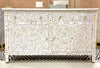 Mother Of Pearl Sideboard - Off white floral