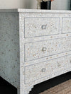 Mother Of Pearl 4 Chest of Drawers - Off White Floral