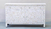 Mother Of Pearl Sideboard - Off white floral