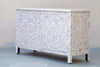 Mother Of Pearl Sideboard - Off white floral