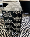 Bone Inlay 3 Drawers - Lotus Black